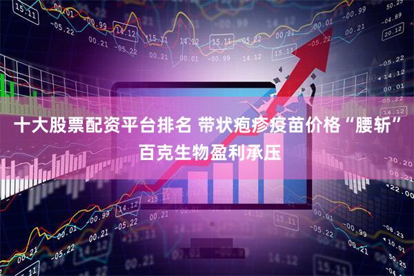 十大股票配资平台排名 带状疱疹疫苗价格“腰斩” 百克生物盈利承压