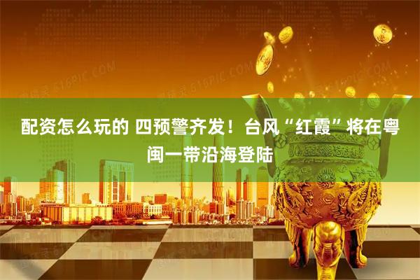 配资怎么玩的 四预警齐发！台风“红霞”将在粤闽一带沿海登陆